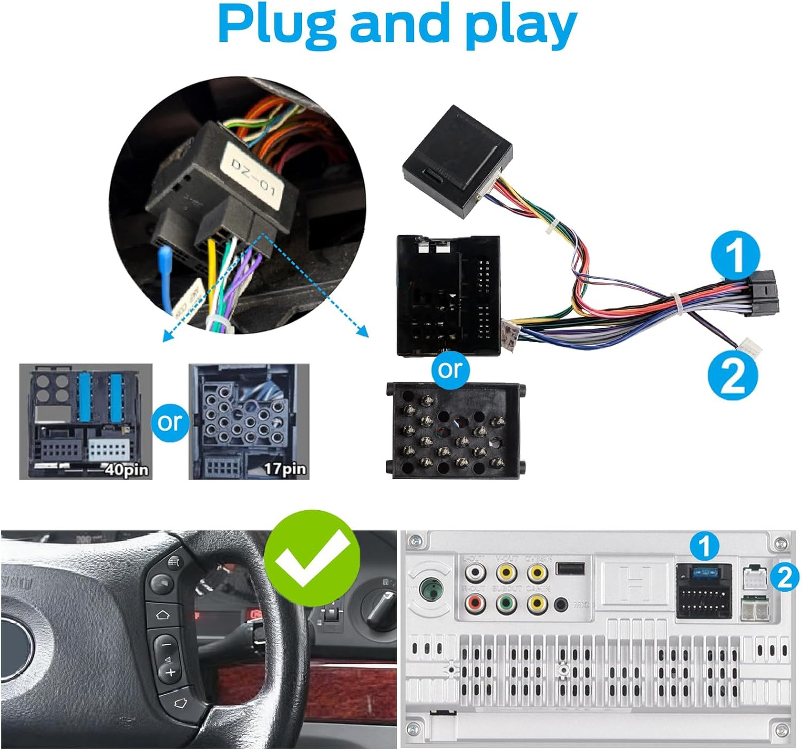 Car Stereo Linux System for BMW E46 3 Series 1999-2005 Bluetooth Wireless