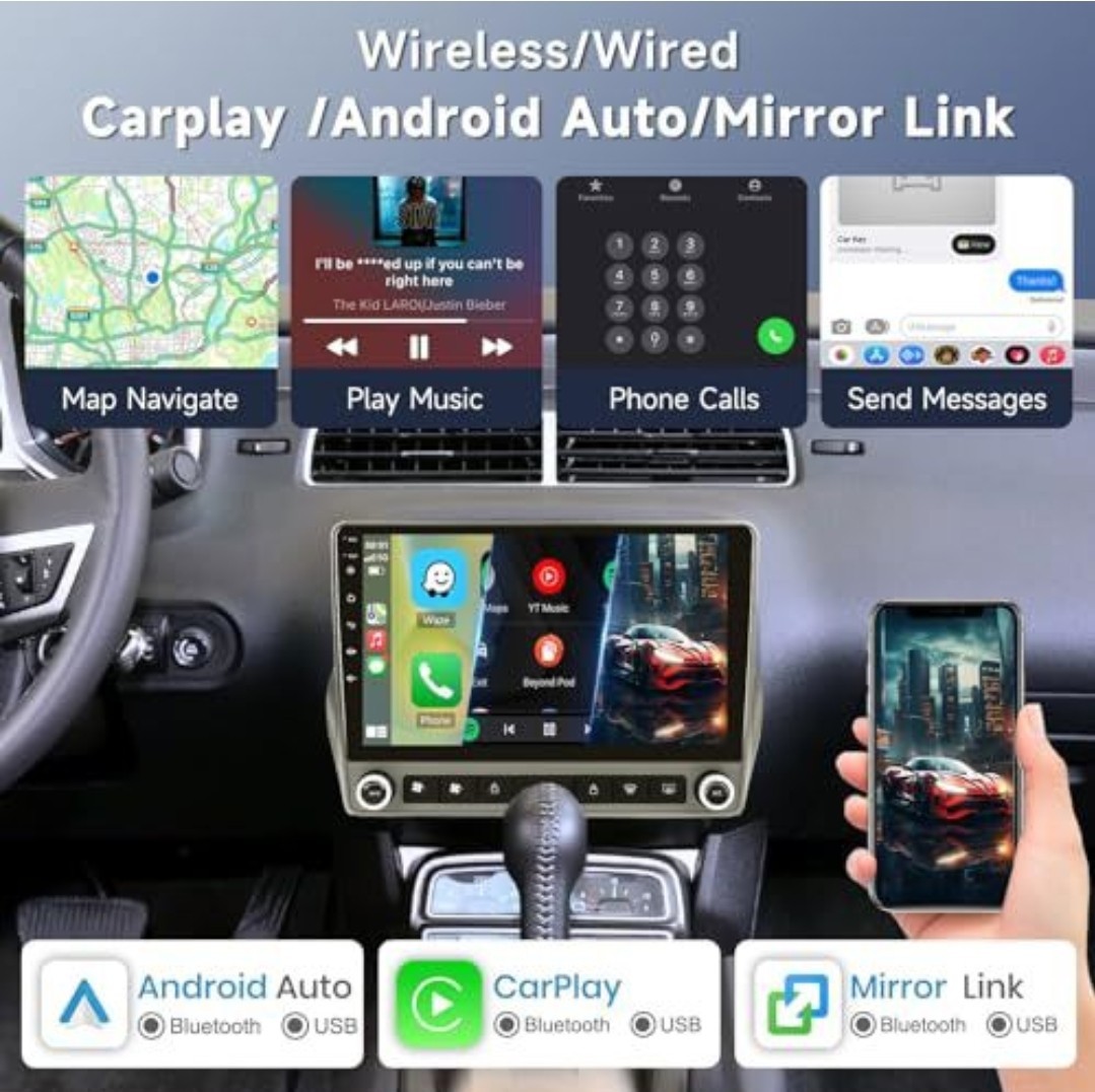 Compare @ $399 8 Core 6G+128G Radio for Chevrolet Camaro Android 13 Car Stereo