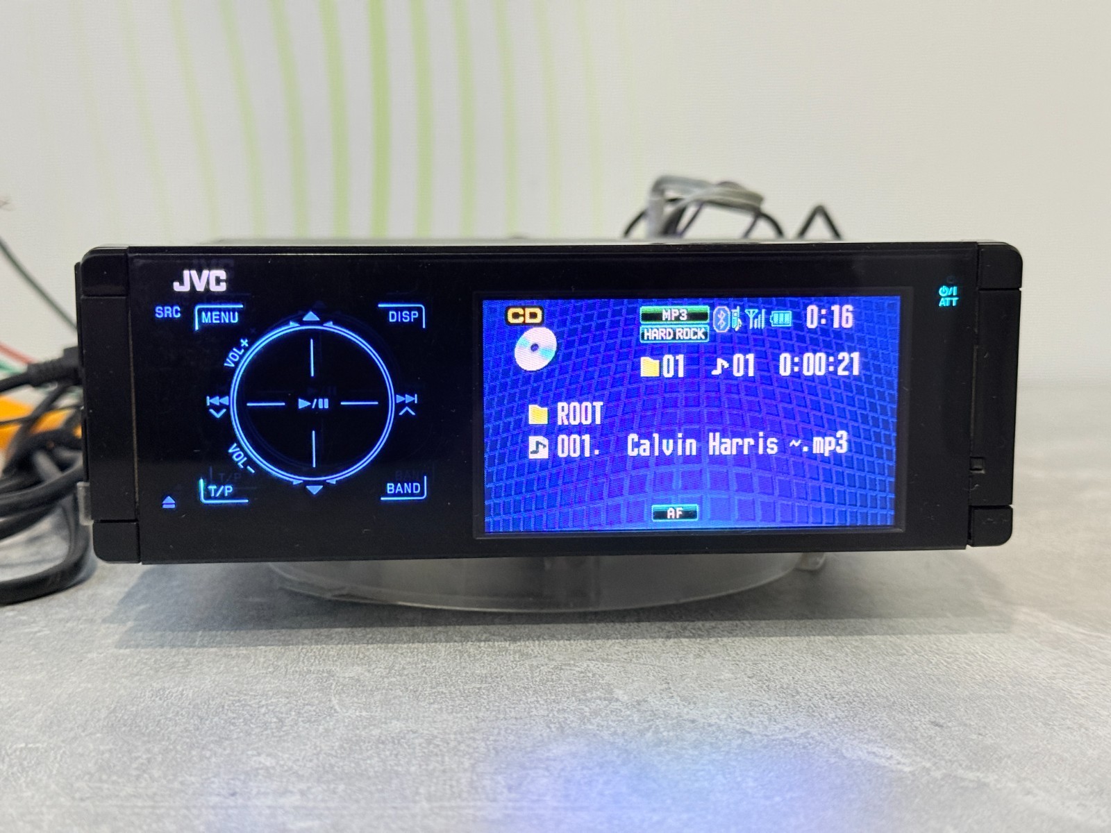JVC KD-AVX44 Dvd Car Stereo 3.5″ Touchscreen Bluetooth USB 1DIN Head Unit