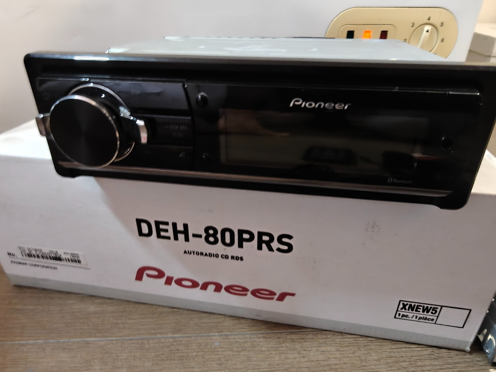 Pioneer DEH-80PRS 3-way Active Crossover Network,Auto EQ CD Bluetooth Player-NEW