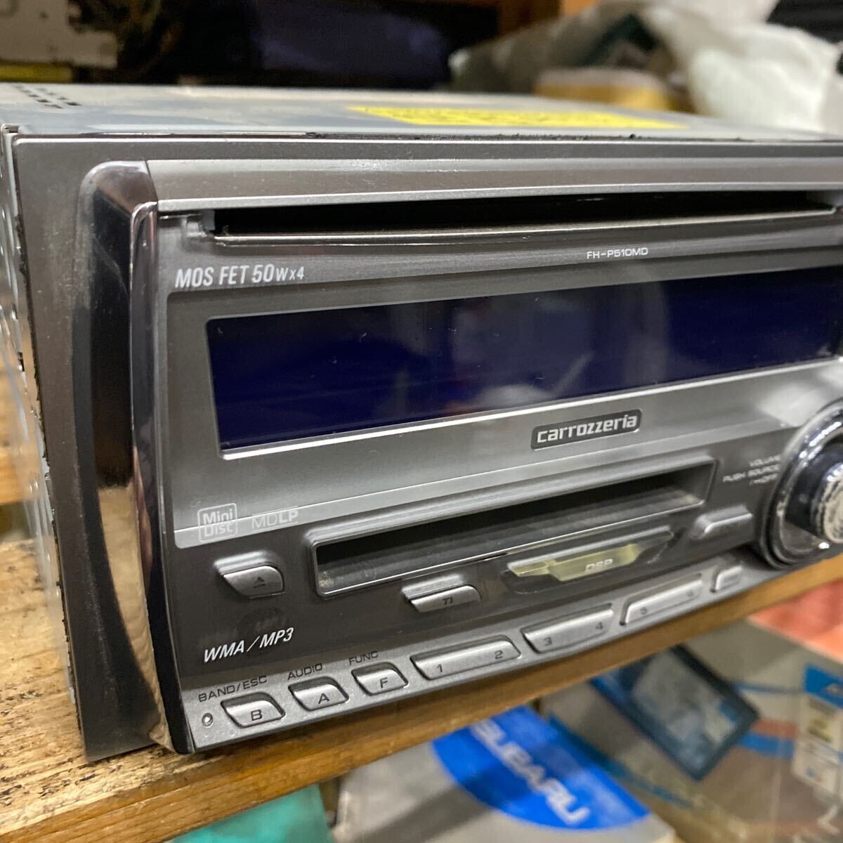 Pioneer Carrozzeria FH-P510MD Mini Disc 2DIN MD Player Car Stereo JDM Used