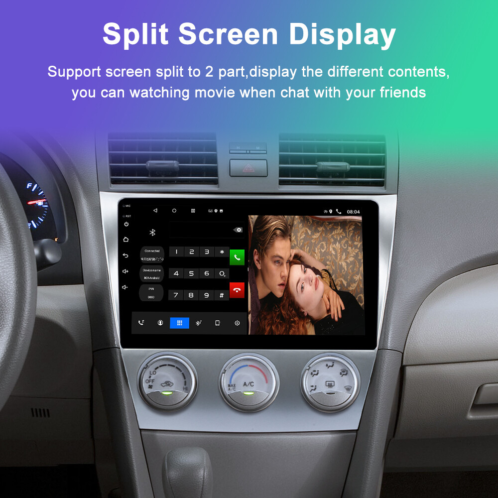 10.1” Carplay For Toyota Camry 2006-2011 Android 13.0 Car Stereo Radio GPS Navi