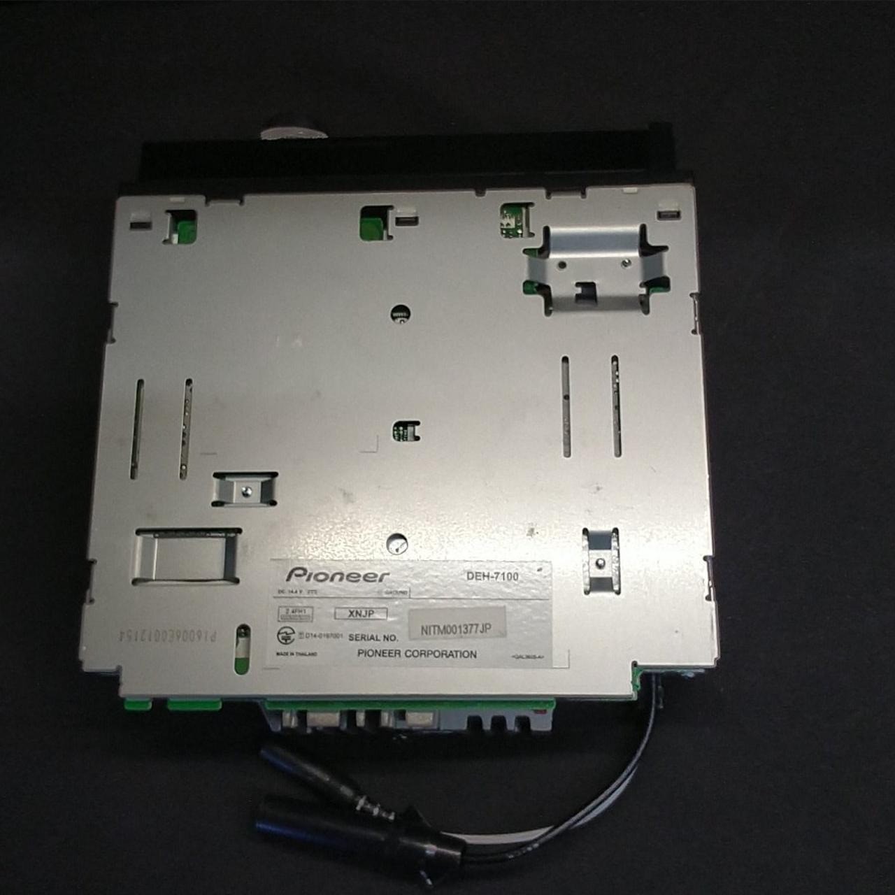 Pioneer Carrozzeria DEH-7100 Car Audio 1DIN CD USB Bluetooth Tested from Japan