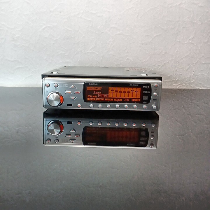 JVC KD-SH919 1DIN Car Audio CD Receiver WMA MP3 Stereo Tested Ships in 1 Day