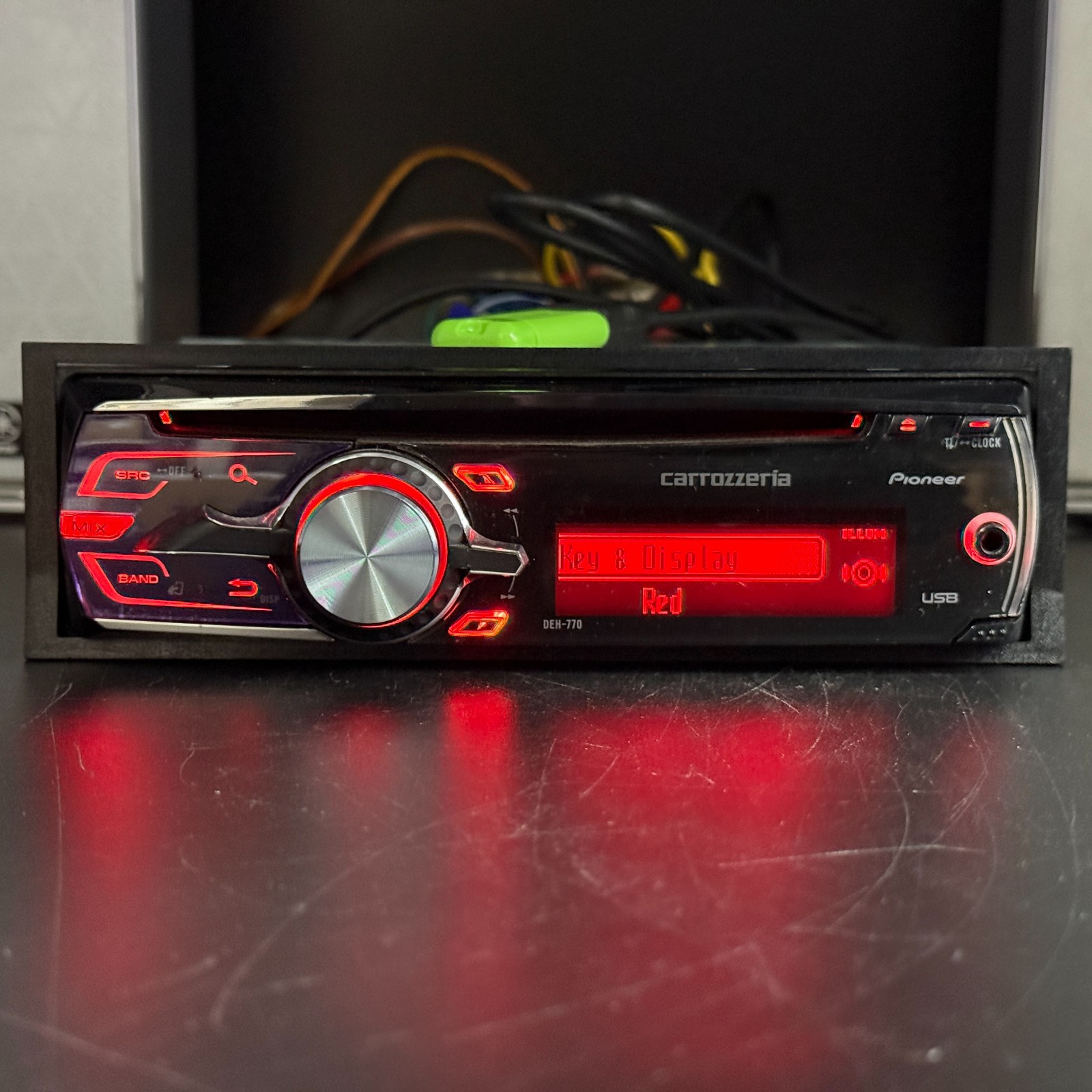 Pioneer Carrozzeria DEH-770 1DIN Car Audio CD Player Tested Working JDM In Stock