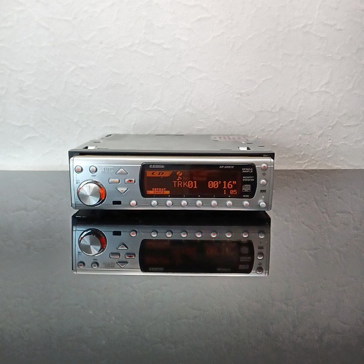 JVC KD-SH919 1DIN Car Audio CD Receiver WMA MP3 Stereo Tested Ships in 1 Day