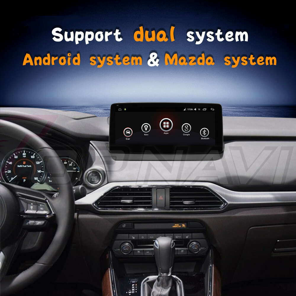 10.25Inch Androind 10.0 Car GPS Navi for Mazda 3 2014-2019 Stereo Radio 4G WIFI