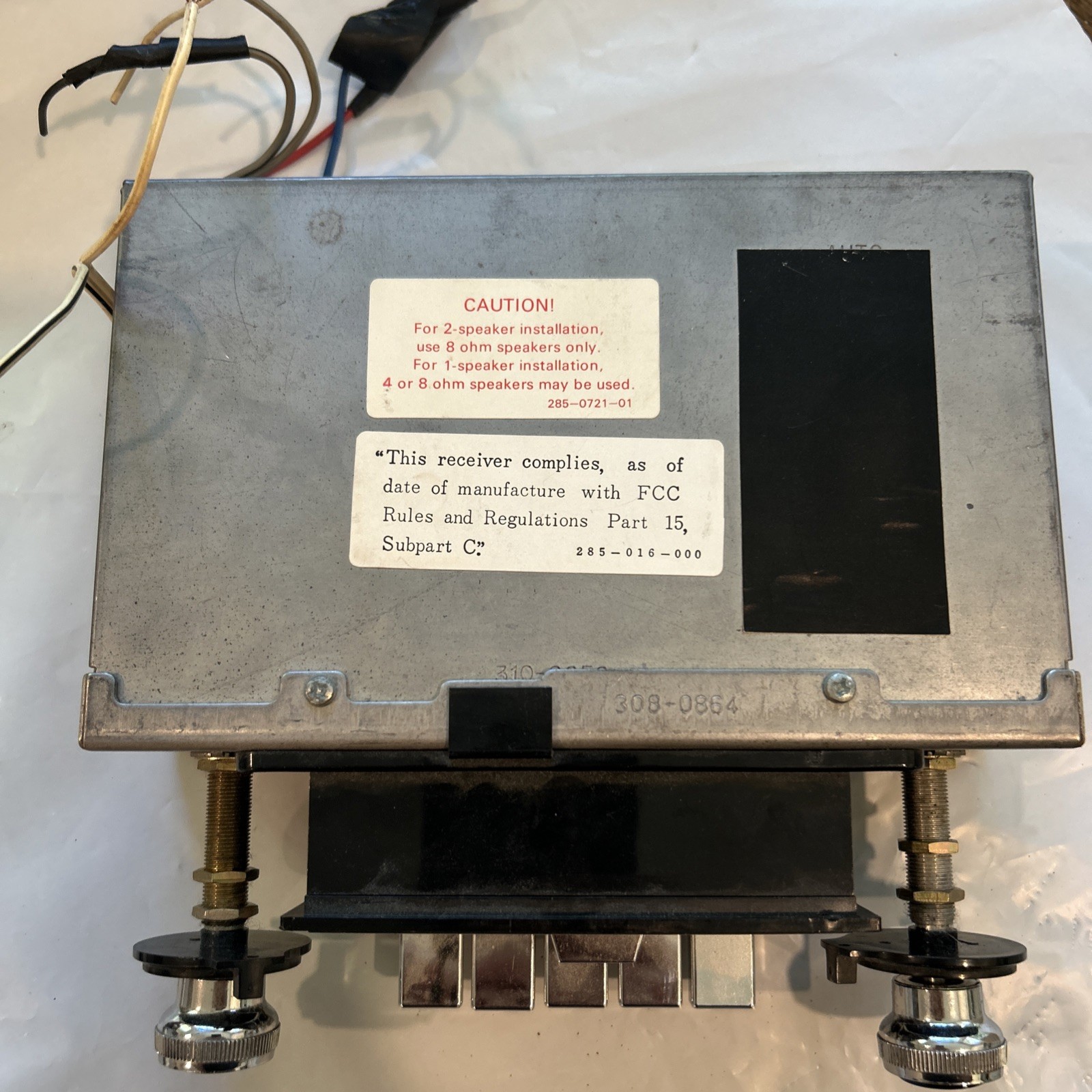 CLARION Model RE-375A Car Radio/ Receiver AM FM Part no. 286-4024-00 Japan