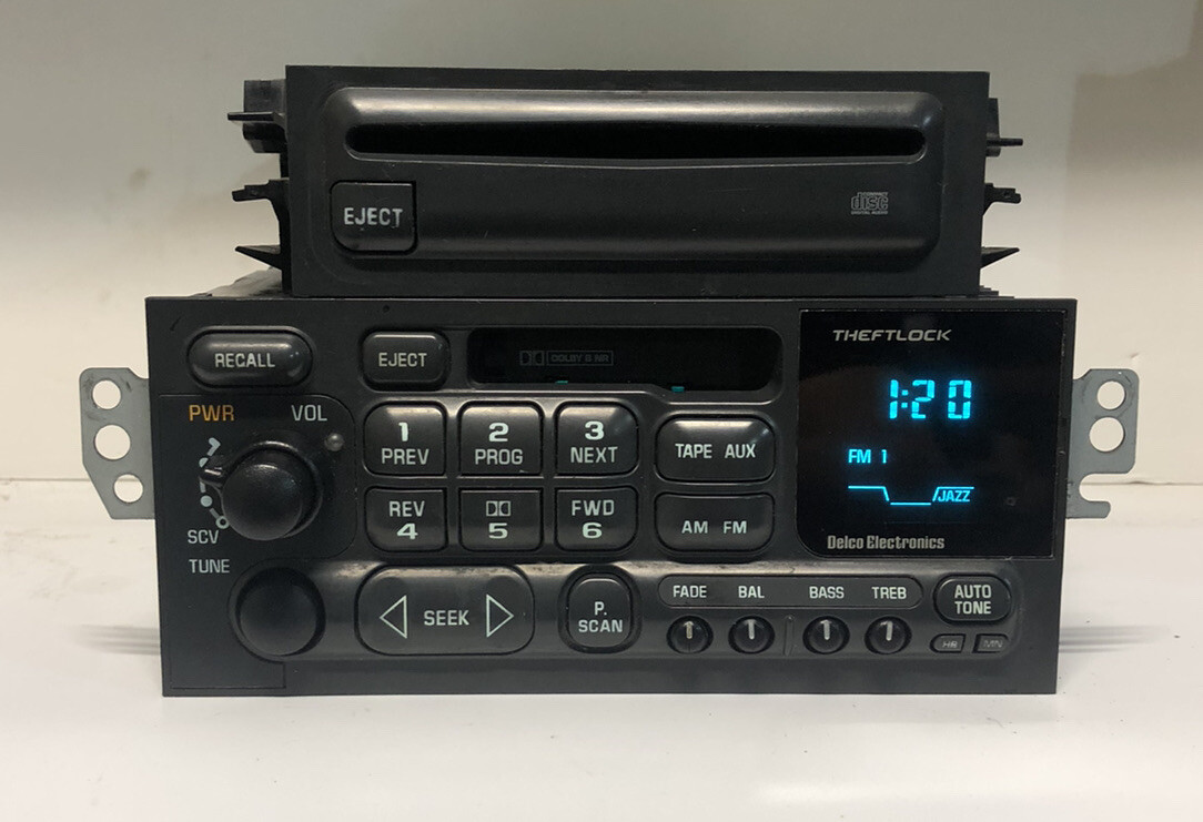 95-00 Chevy S10 Lumina Cavalier Venture Blazer cassette Oem radio Delco 16259771
