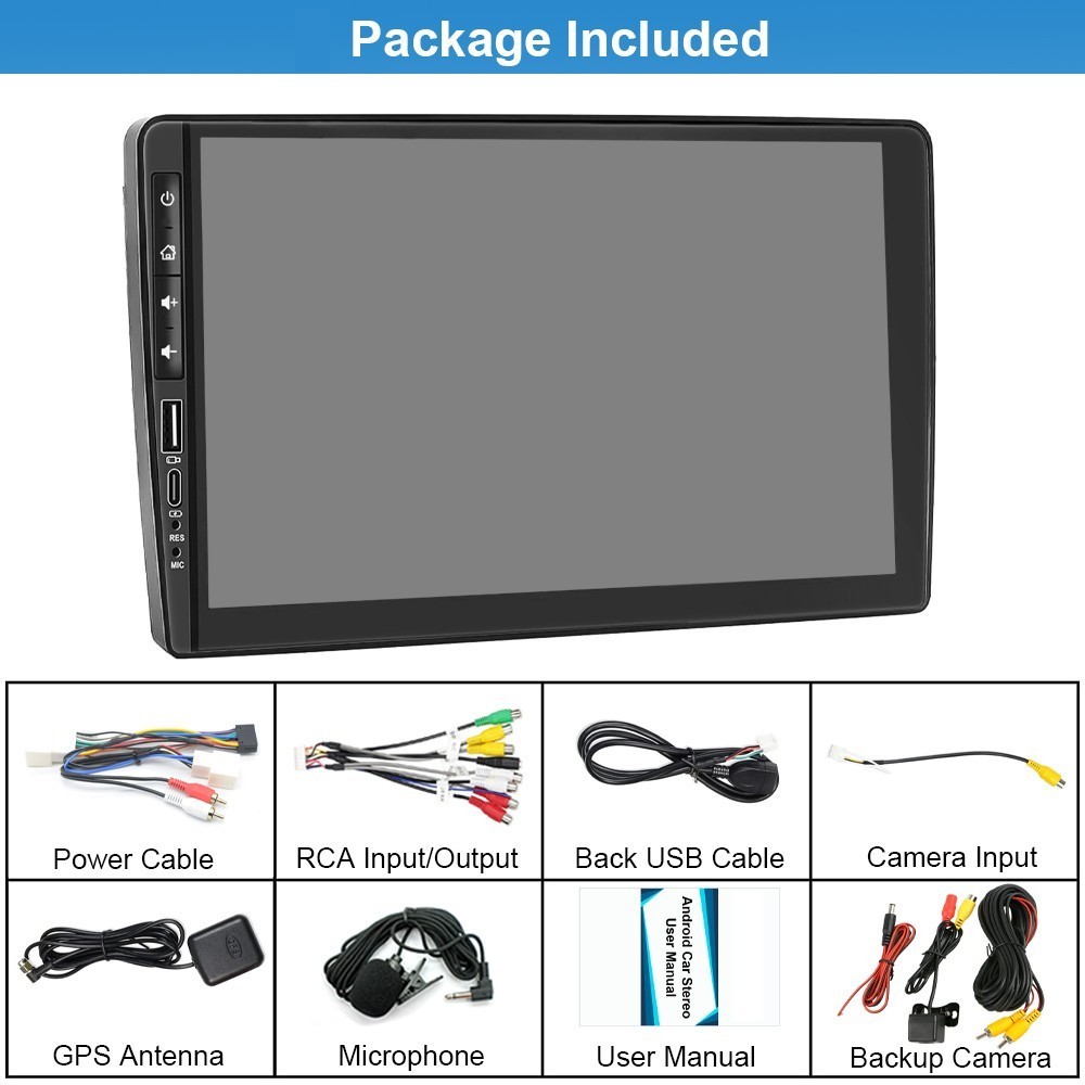 Wireless Carplay Car Radio Stereo GPS Navi For 1997-2003 Ford F150 F250 F350