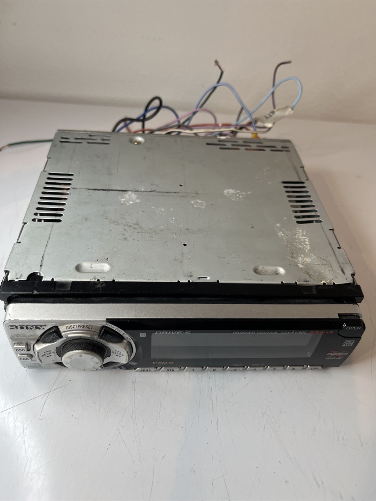 Sony CDX-FW570 CD Player In Dash Receiver Untested