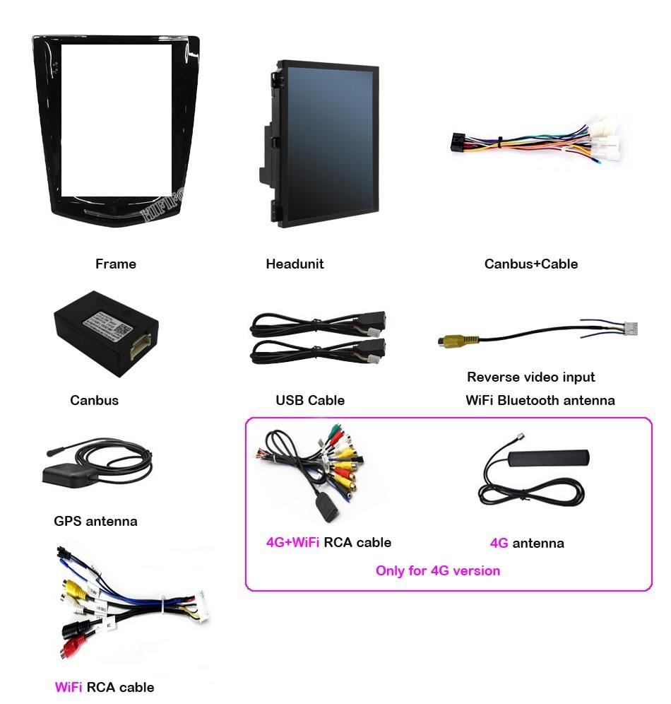 8 Core Android 15 Car Radio Stereo GPS Carplay For Cadillac ATS SRX XTS ATSL CTS