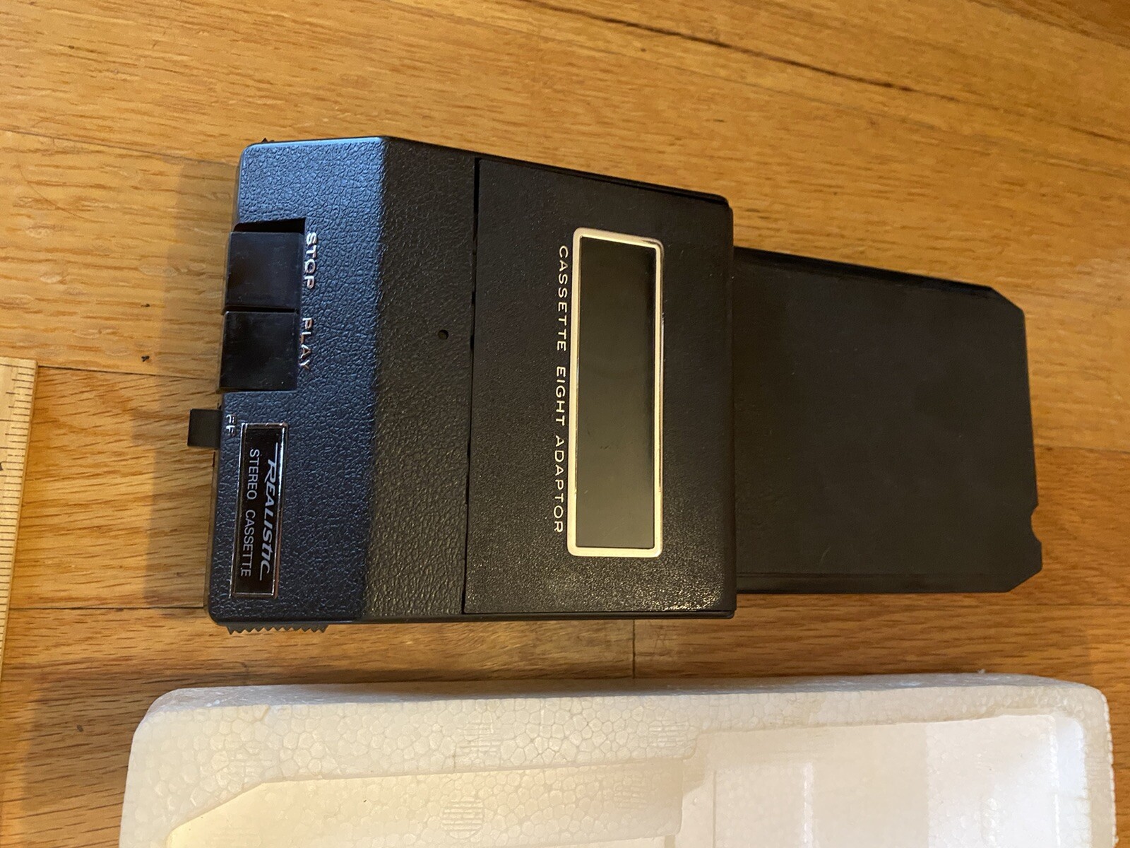 VINTAGE Realistic Stereo Cassette Adapter for 8 Track Players No 12-1875A