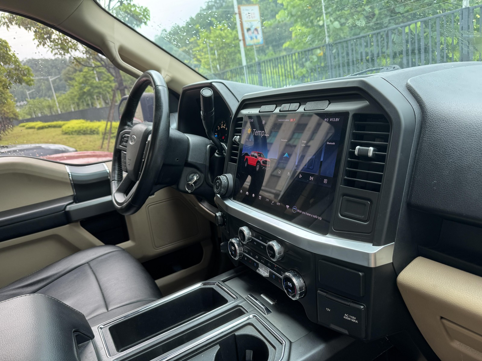 13.1″ Touch Screen Car Stereo GPS Radio For Ford F150/F250/F350/F450 2015-2019