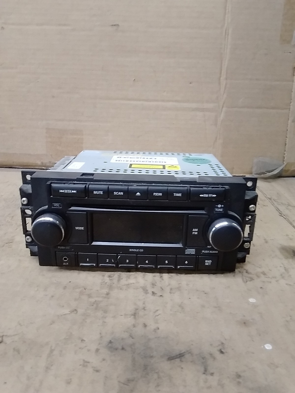 2007 2008 JEEP PATRIOT RADIO AUDIO RECEIVER P05064171AM