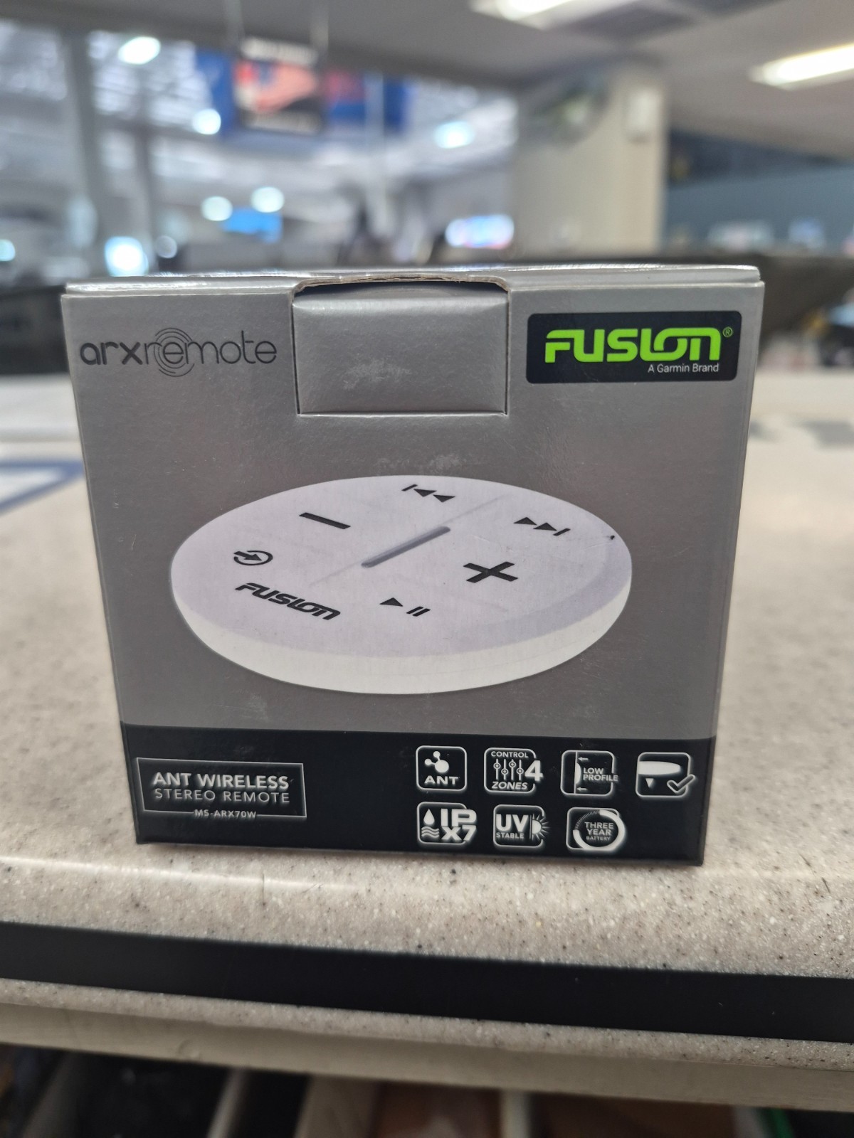 Fusion MS-ARX70W ANT Wireless Stereo Remote – White