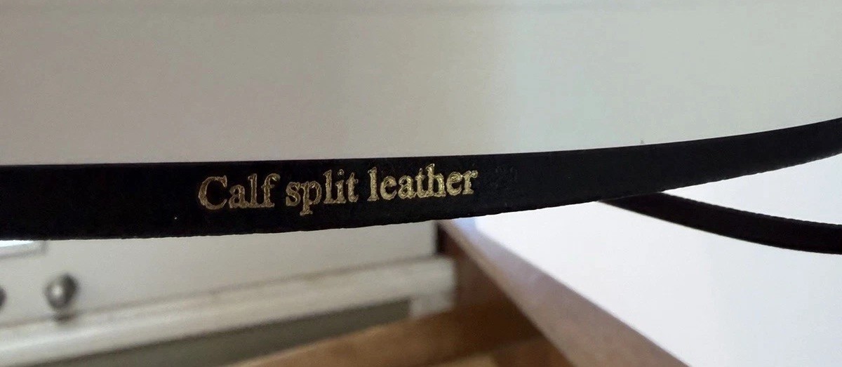 NASB 1995 Clarion Cambridge: Black Calf Split Leather
