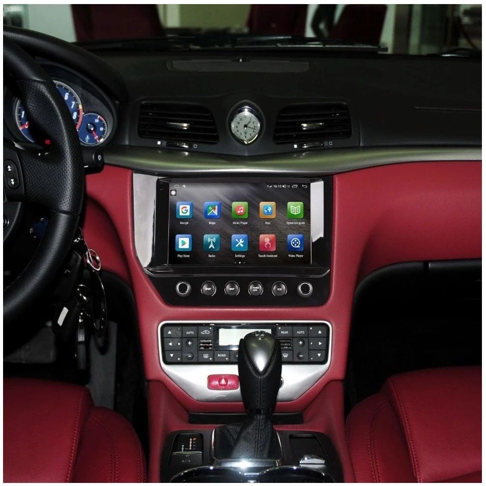 256GB Car Radio Stereo GPS Navigation Android Carplay For Maserati GranTurismo