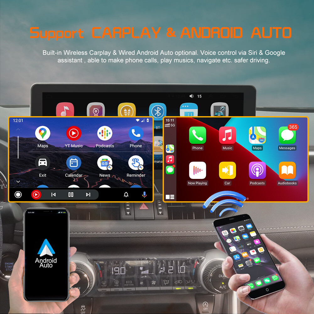 12.3 inch Android 14 For Toyota RAV4 2020 Car Stereo Radio GPS Navi WIFI 32GB