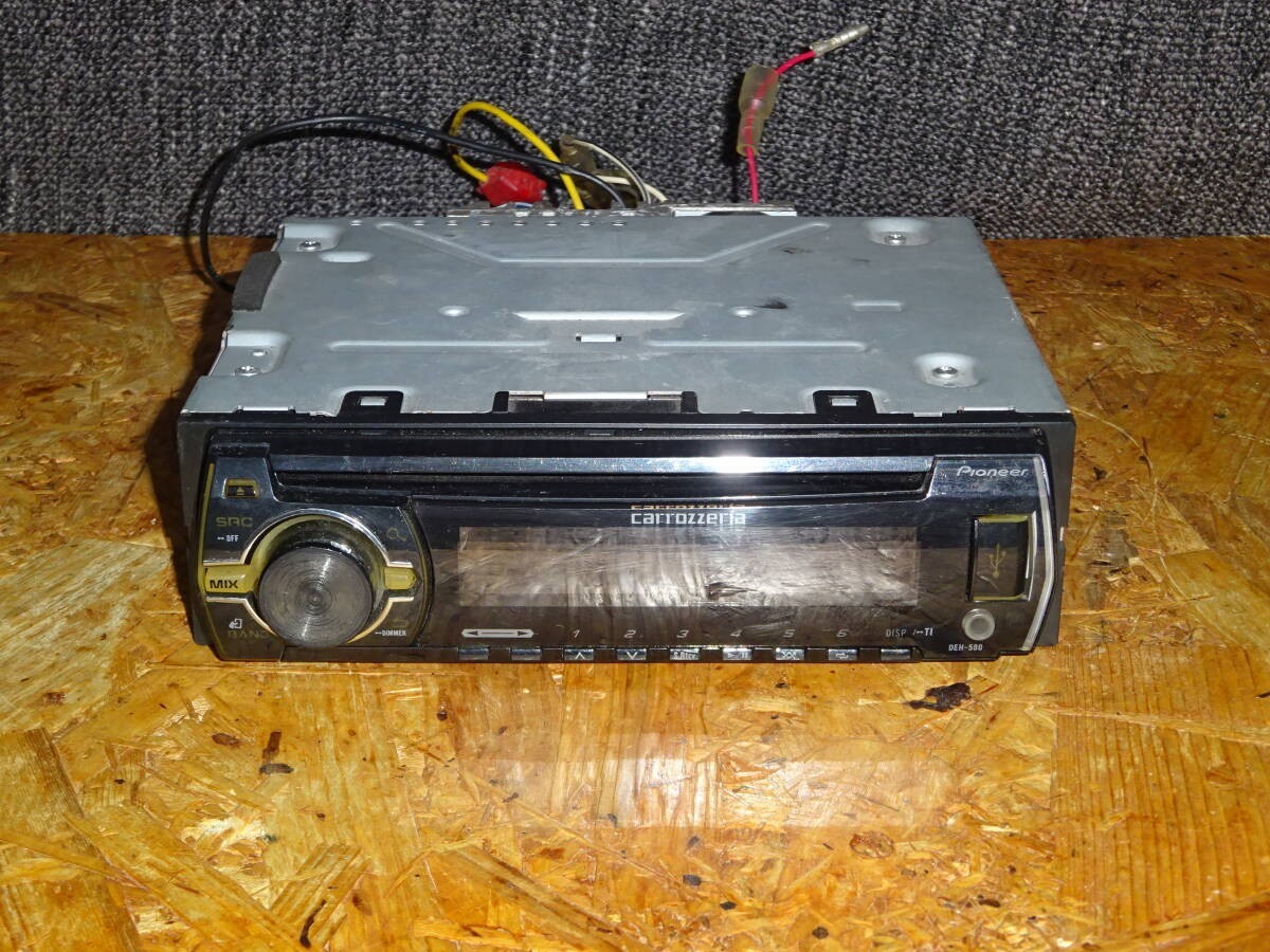 Pioneer Carrozzeria DEH-580 CD USB AUX Receiver MIXTRAX Multi-Color 1DIN JDM