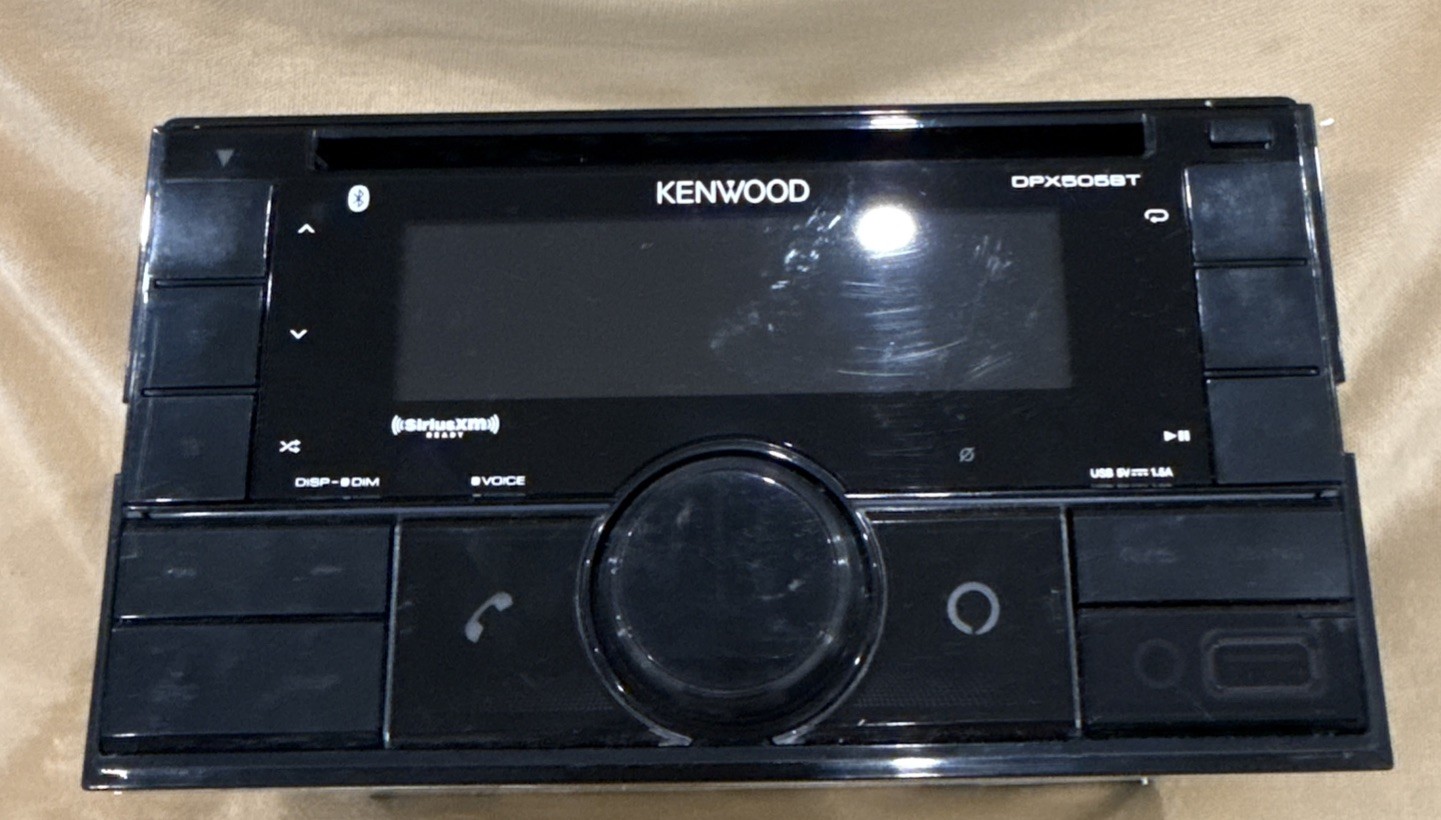 Kenwood DPX505BT Double DIN CD Receiver with Bluetooth Direct Access Button