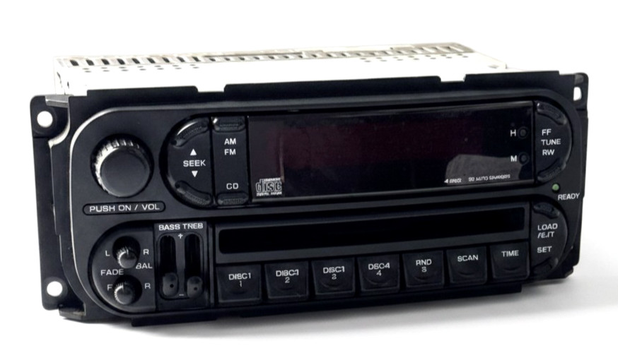 2001-2005 Dodge Stratus Chrysler Sebring 4 Disc CD Player Radio OEM MR459823