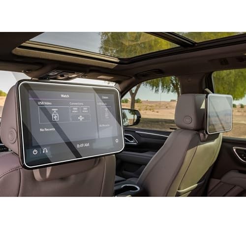 2PCS for 2021-2025 Chevy Tahoe 2PCS Tempered Glass for Rear-Seat Screens