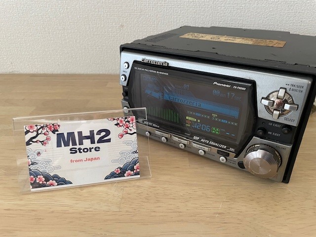Pioneer carrozzeria FH-P88MD 2Din Car Audio CD MD Player Already Maintained