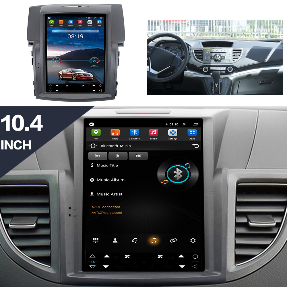 128G Android For Honda CRV 2012-2016 Multimedia Video Play Tesla Style Car Radio