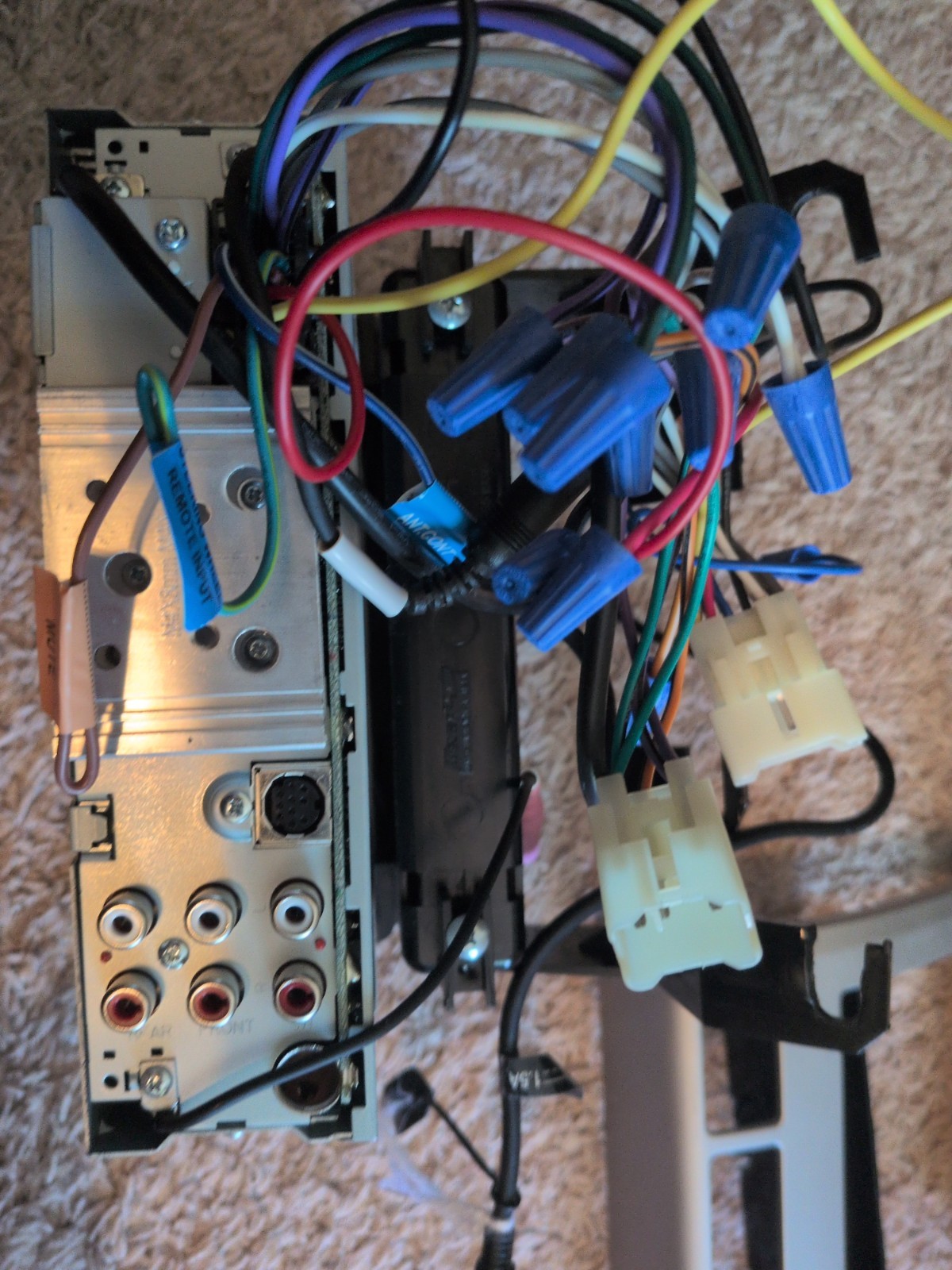 Kenwood eXcelon KDC-X501 with Bluetooth harness and mount for 2008 toyota tacoma
