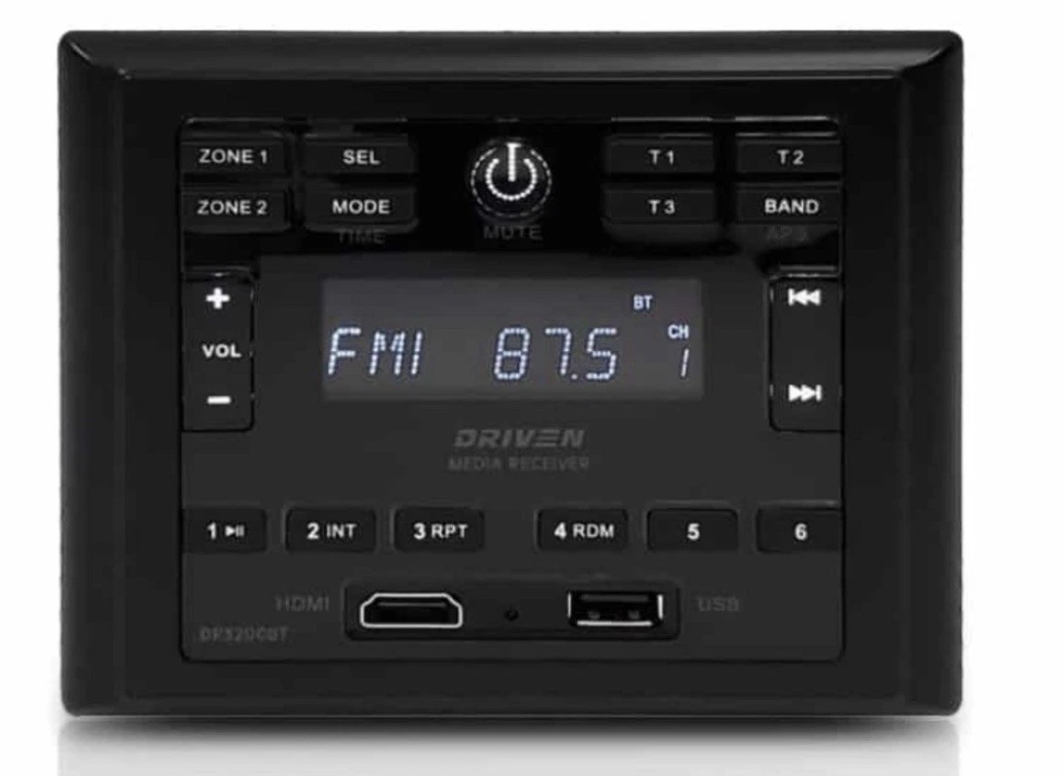 DR3200BT Driven Electronics Entertainment System AM/FM/MP3/HDMI RV Camper