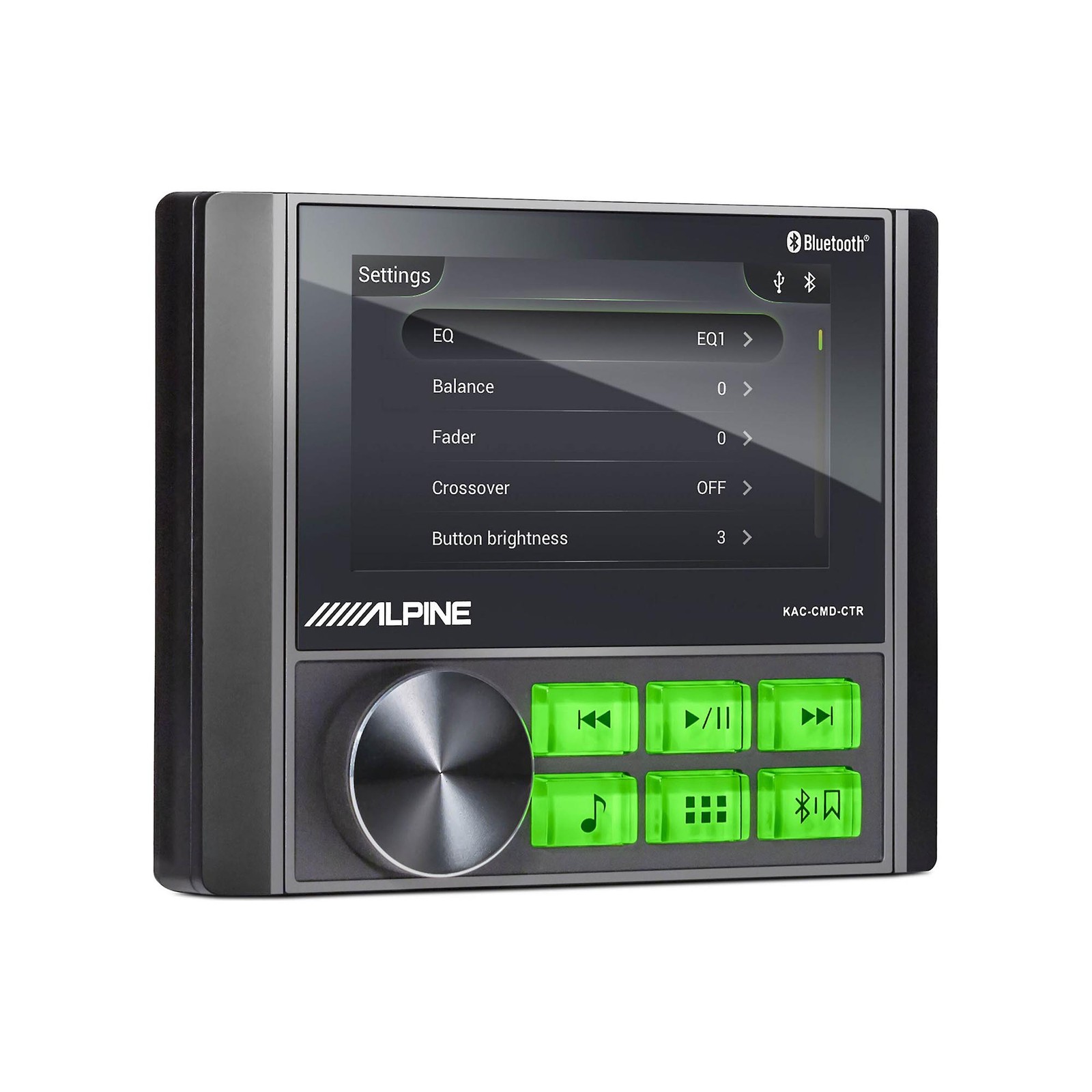 Alpine KAC-CMD-CTR Power Sports Commander Controller & SPXDDASH Double-Din Da…