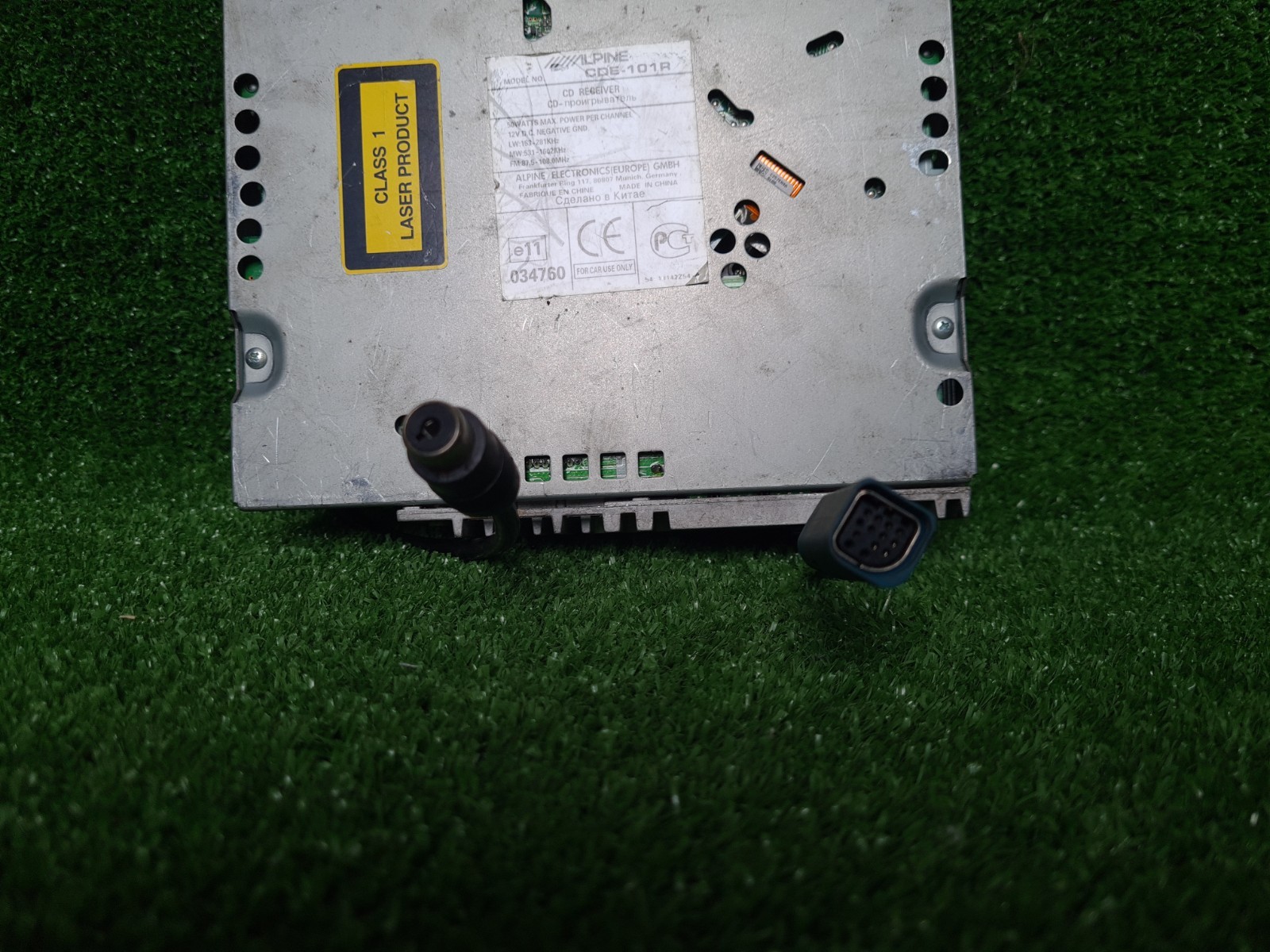 Alpine Cde-101r Alpine Cde101r Original Car Radio
