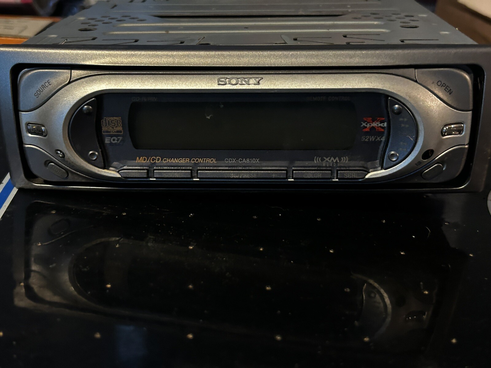 Vintage SONY Car CD PLAYER Xplod AM/FM STEREO RADIO In Dash Receiver CDX-CA810X