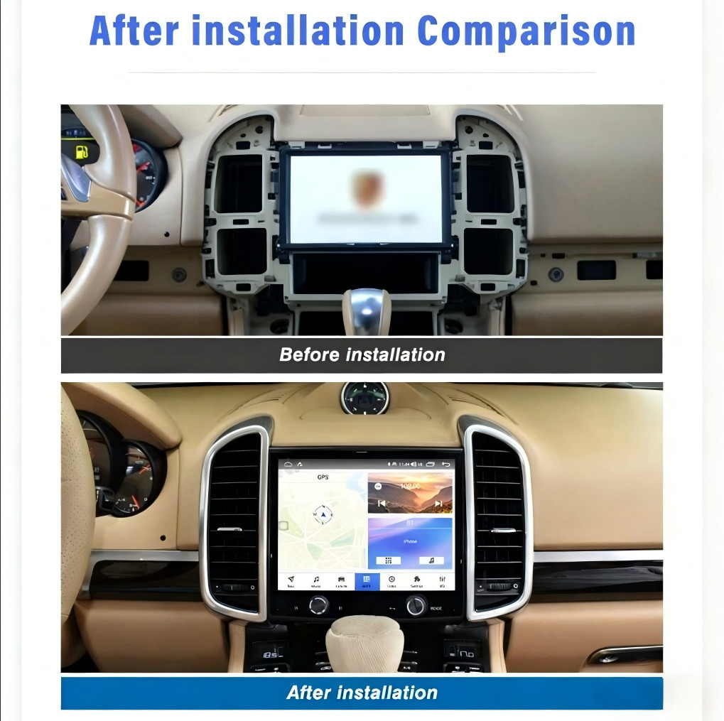 8.4″ Android Navigation Car GPS Stereo Radio For Porsche Cayenne 2010-2017 128G