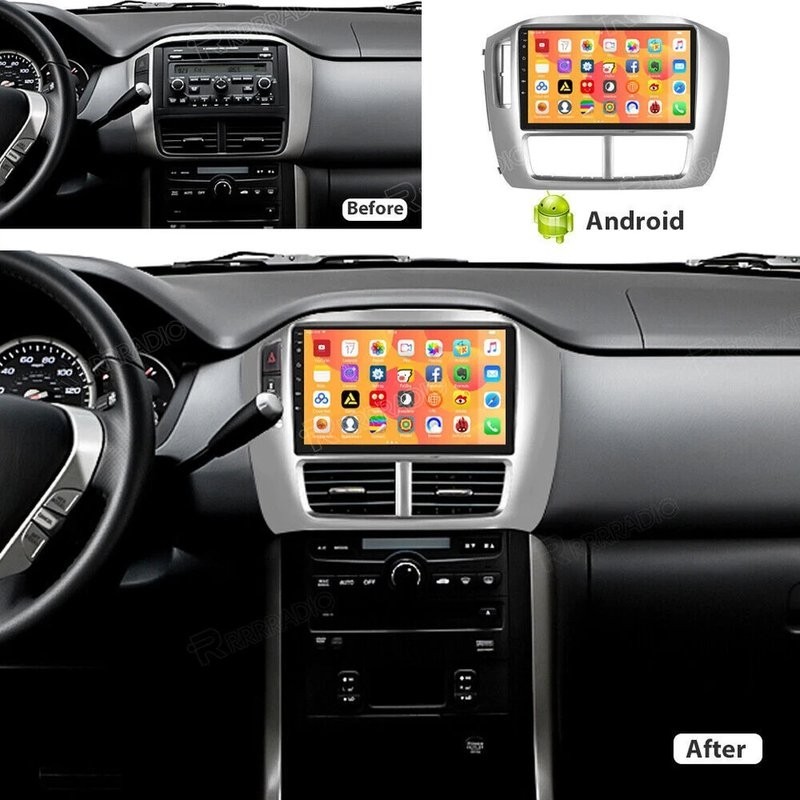 Android Car GPS Navigation Radio Stereo Wifi For Honda Pilot 05-08 Apple Carplay