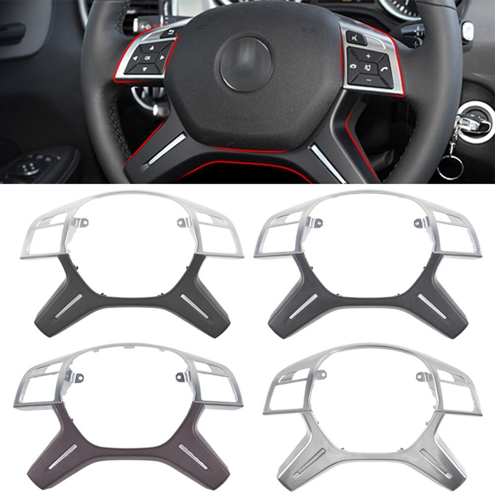 For Mercedes ML GL GLS W166 W204 W212 Car Steering Wheel Center/Bezel Cover Trim