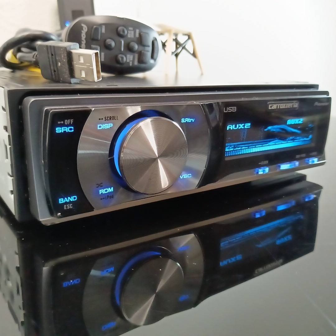 Pioneer Carrozzeria DEH-P630｜CD/USB Car Audio EQ w/ Remote｜Operation Confirmed