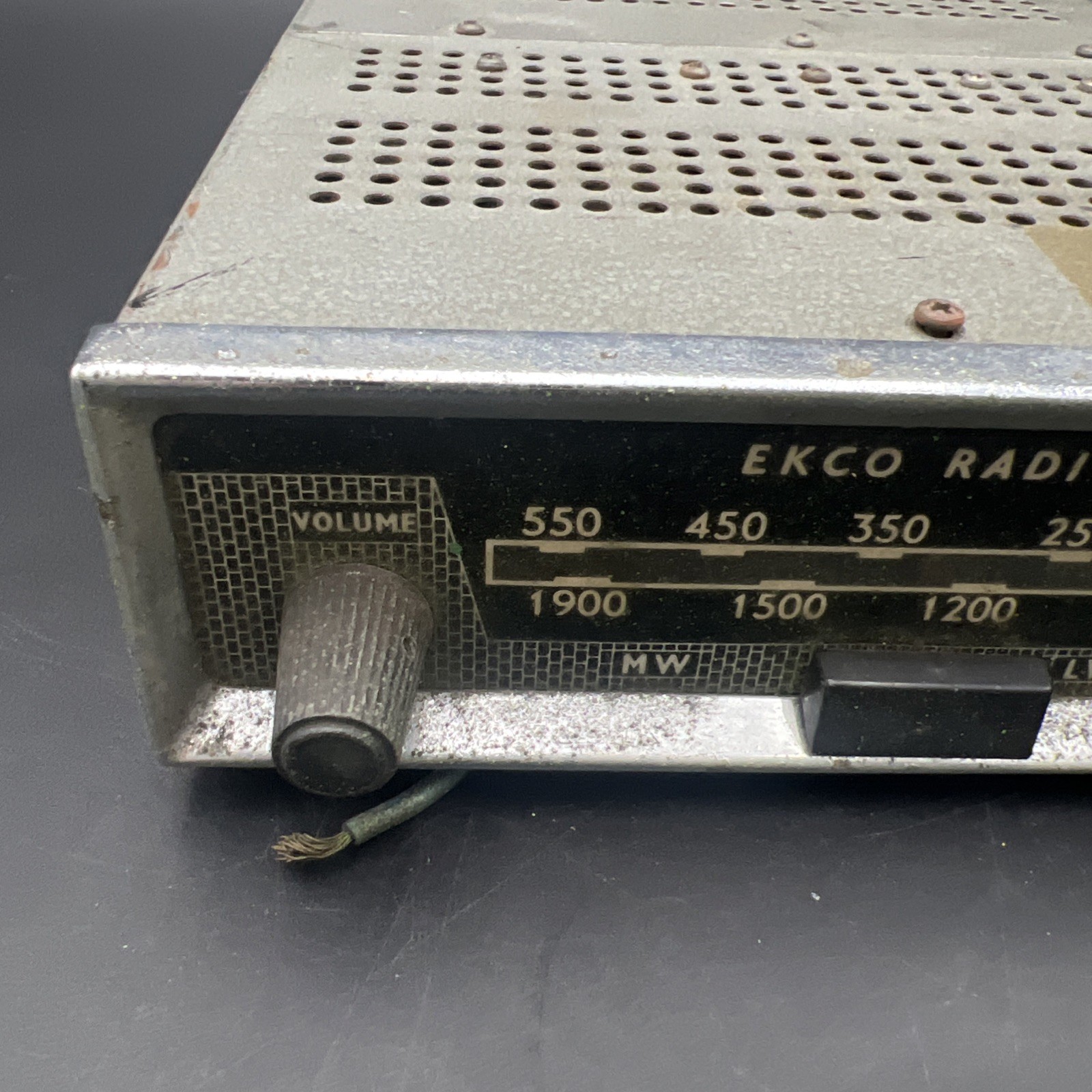 Vintage 1950s Ekco Car Radio CR280 – For Parts – Untested