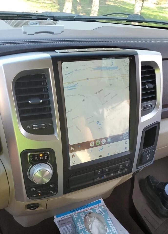 128G For 2009-2012 Dodge RAM Android 13 Car Stereo Radio Carplay GPS Navigation