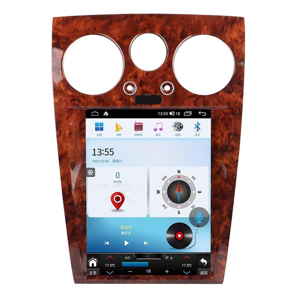 12.1″ For 2004-12 Bentley Flying Spur Continental Car Radio Stereo Carplay 4+64G