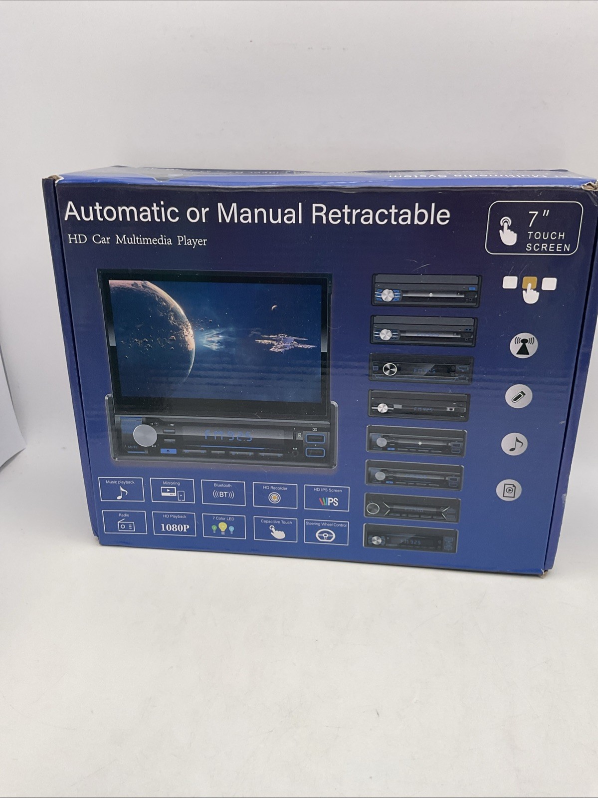 Dual Electronics XDVD179BT 7-inch Touch Screen Single DIN Bluetooth Car Stereo