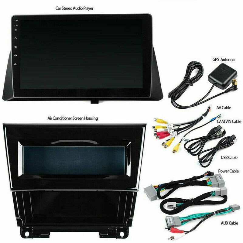 For Honda Accord 2008-2013 Android 15 2+32GB Car GPS Stereo Radio Apple Carplay