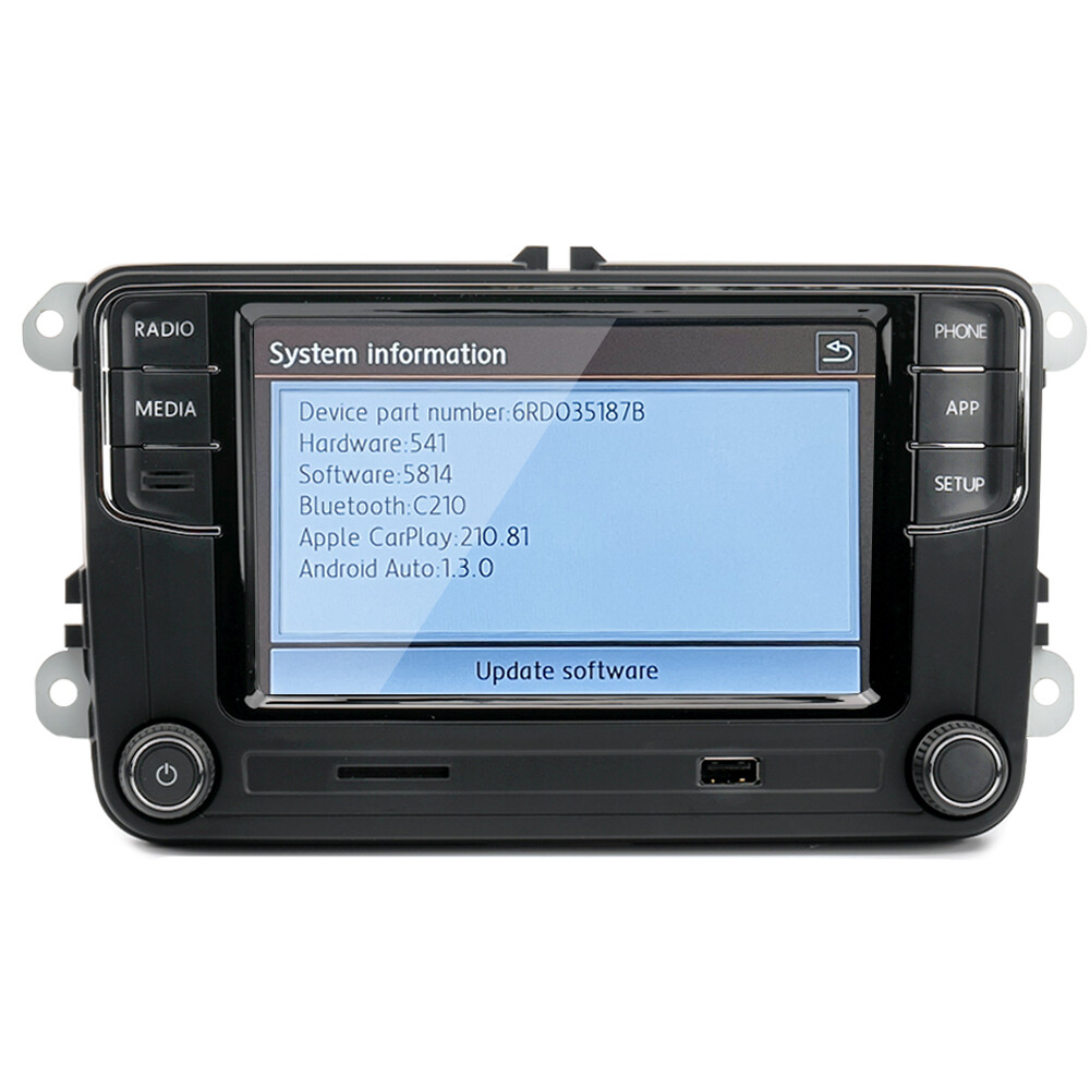 NONAME RCD360PRO 187B Car Radio Stereo Carplay Android Auto For VW Jetta Golf