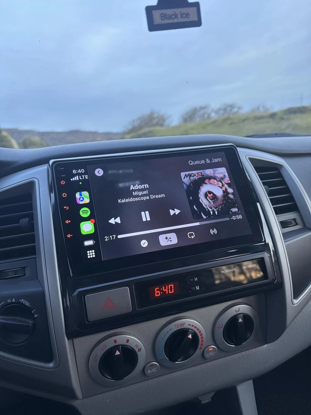 Apple Carplay For Toyota Tacoma 2005-2013 Android 15.0 Car Stereo Radio WIFI BT