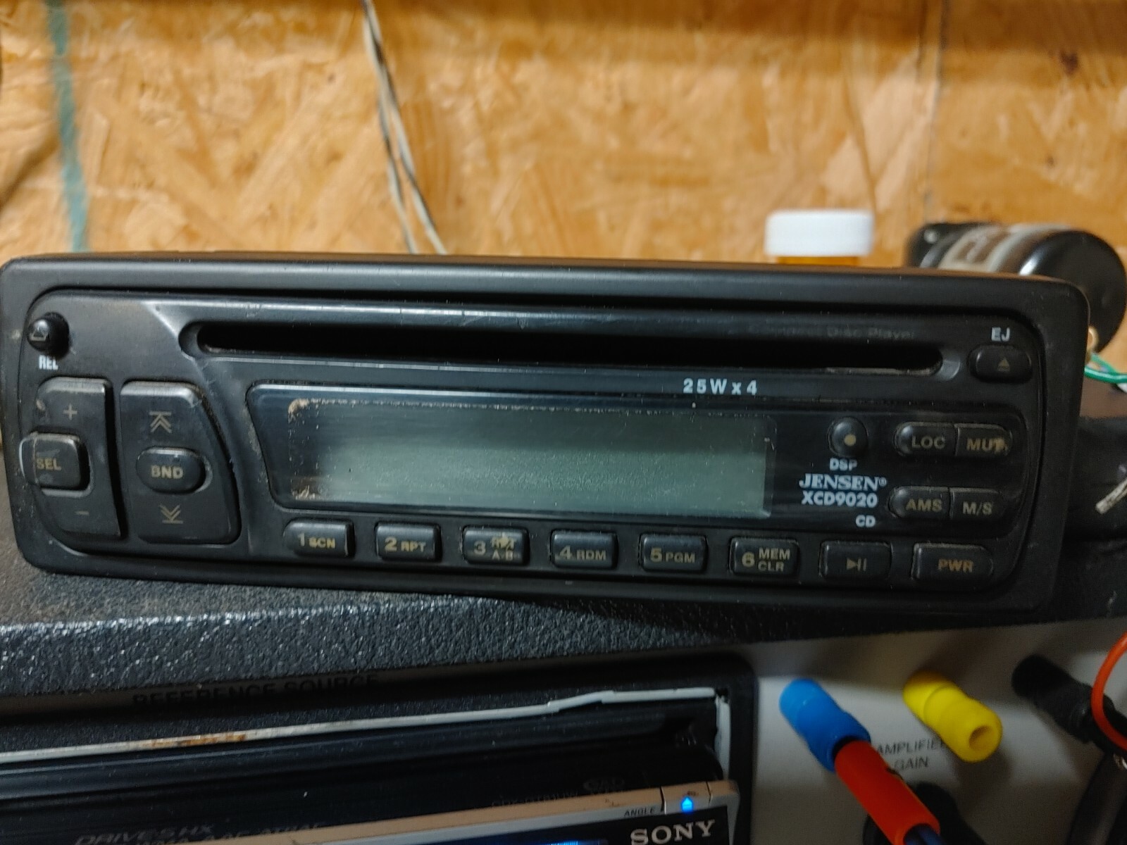 Old School Vintage Jensen CD XCD9020 Car Stereo Audio Deck Player Complete Unit
