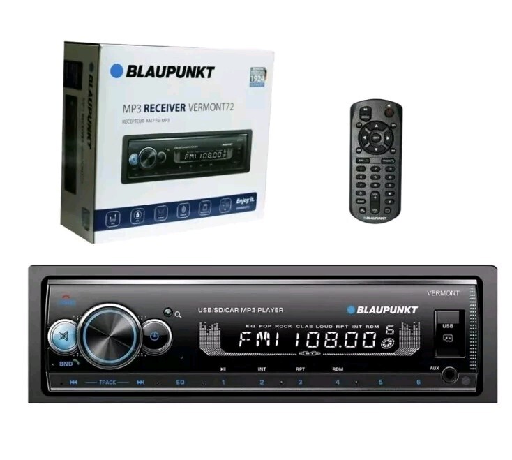 Blaupunkt VERMONT72 Mechless Receiver With Bluetooth