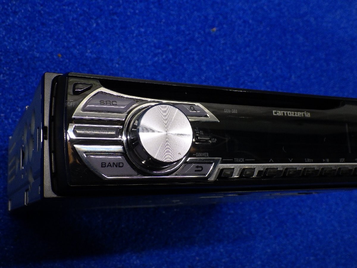 Pioneer DEH-380 Black 1DIN CD Player Harness Excellent JAPAN