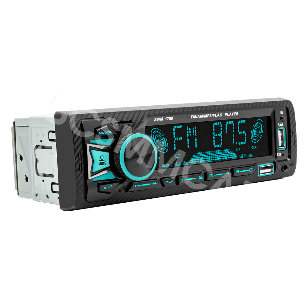 Car Radio Stereo Bluetooth Audio Music MP3 Player FM AUX USB With Remote Control