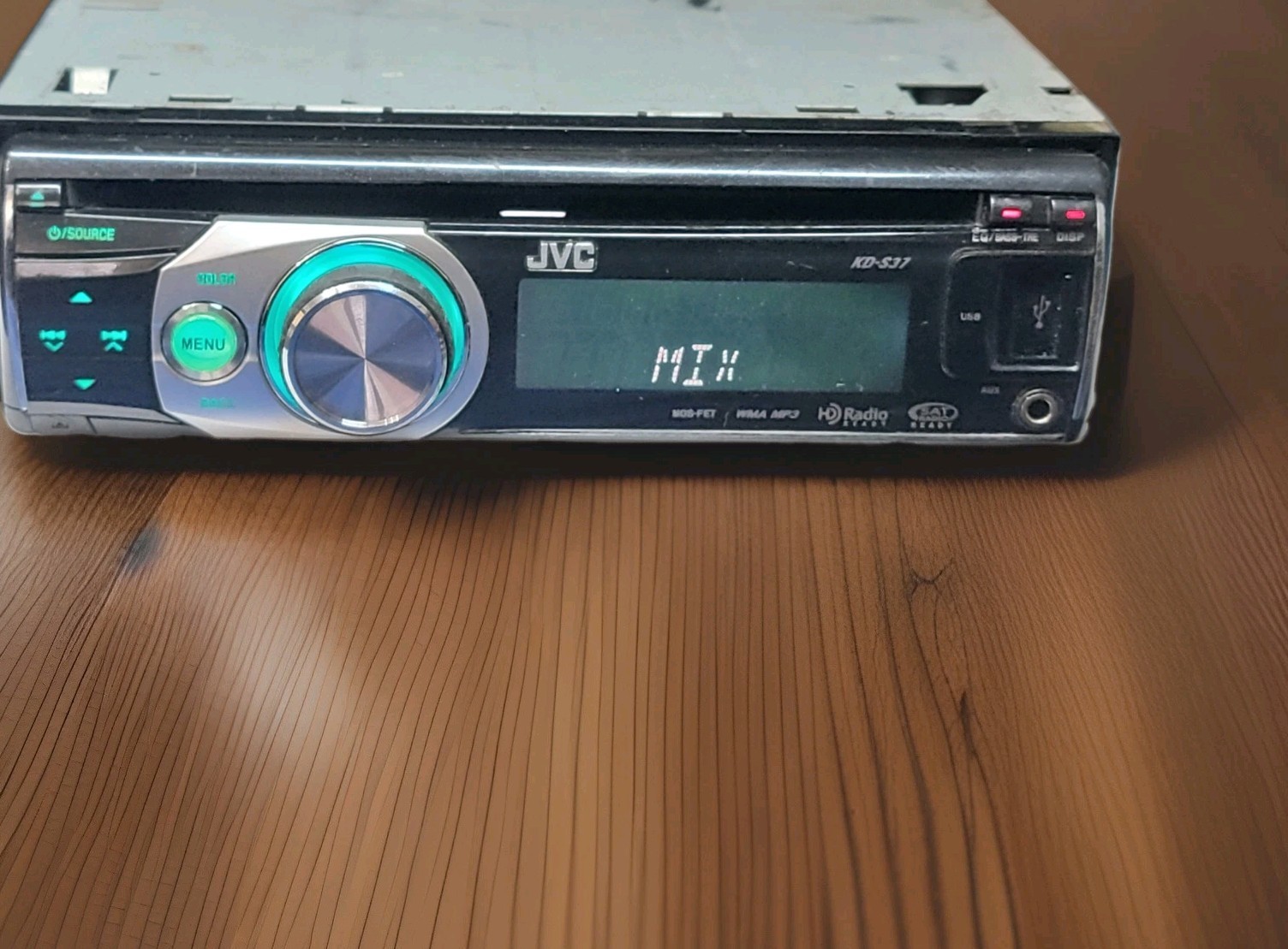 JVC KD-S37 CD/USB/AUX Car Stereo- Fully Tested